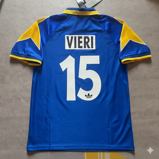 Christian Vieri 15 Juventus 1995 1997 Retro Football Jersey Kit