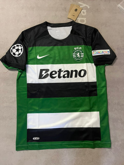 Viktor Gyökeres Sporting Lisbon Home Green Football Jersey
