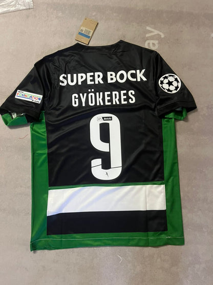 Viktor Gyökeres Sporting Lisbon Home Green Football Jersey