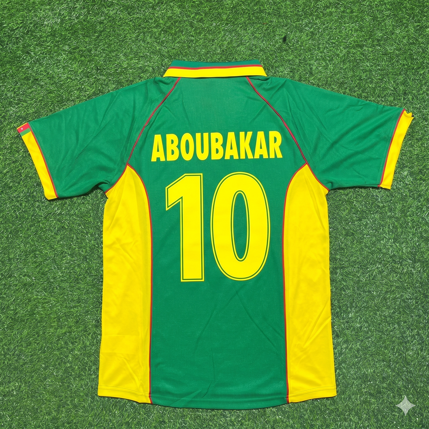 Vincent Aboubakar Cameroon Retro Football Jersey Kit