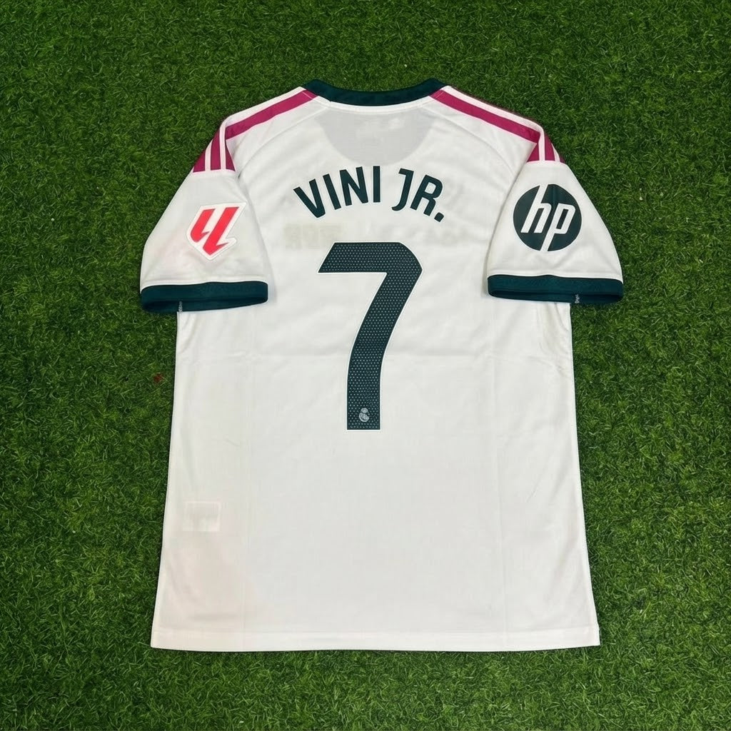 Vinicuis Jr. White Football Jersey