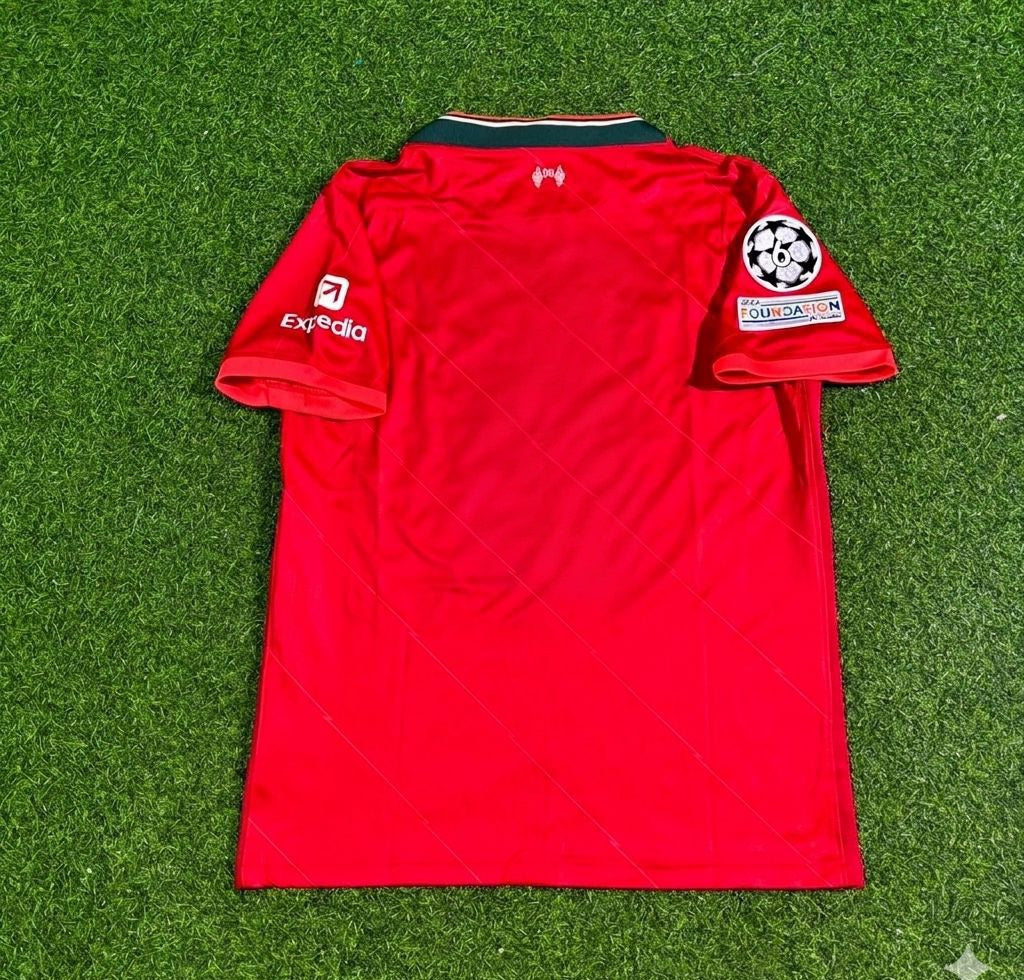 Liverpool 2022 Champions League Final Home Retro Football Jersey Kit