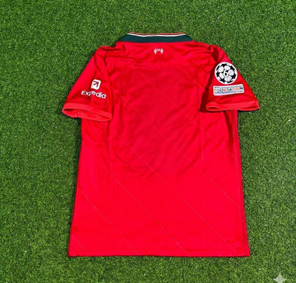 Liverpool 2022 Champions League Final Home Retro Football Jersey Kit