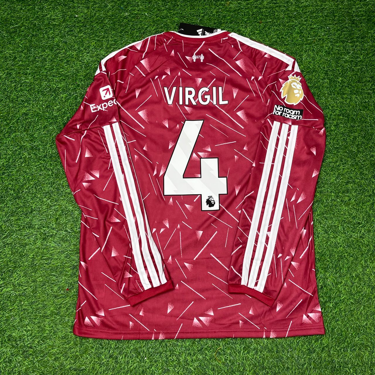Virgil van Dijk Liverpool 2027 Long Sleeve Football Jersey Kit