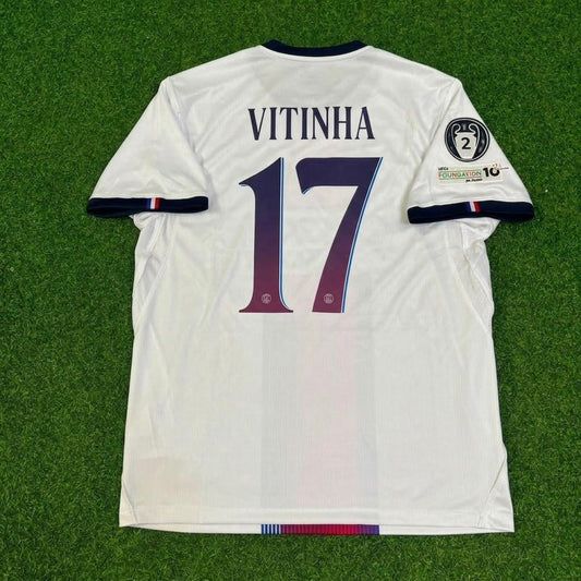 Vitinha White Football Jersey