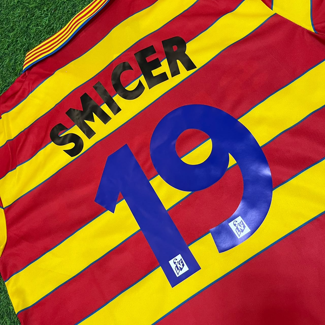 Vladimir Smicer RC Lens 1998 Retro Football Jersey Kit