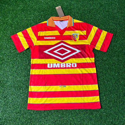 Vladimir Smicer RC Lens 1998 Retro Football Jersey Kit
