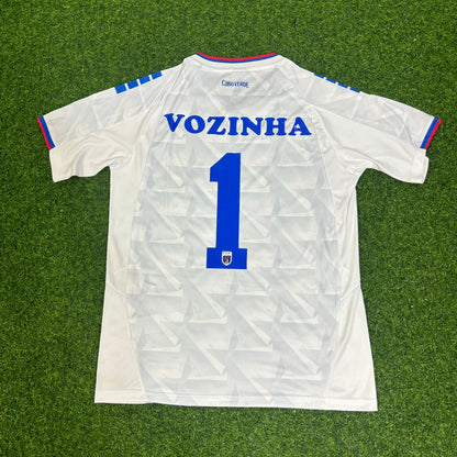 Vozinha #1 Cape Verde Goalkeeper World Cup 2026 Away Football Jersey Shirt Trikot Maillot