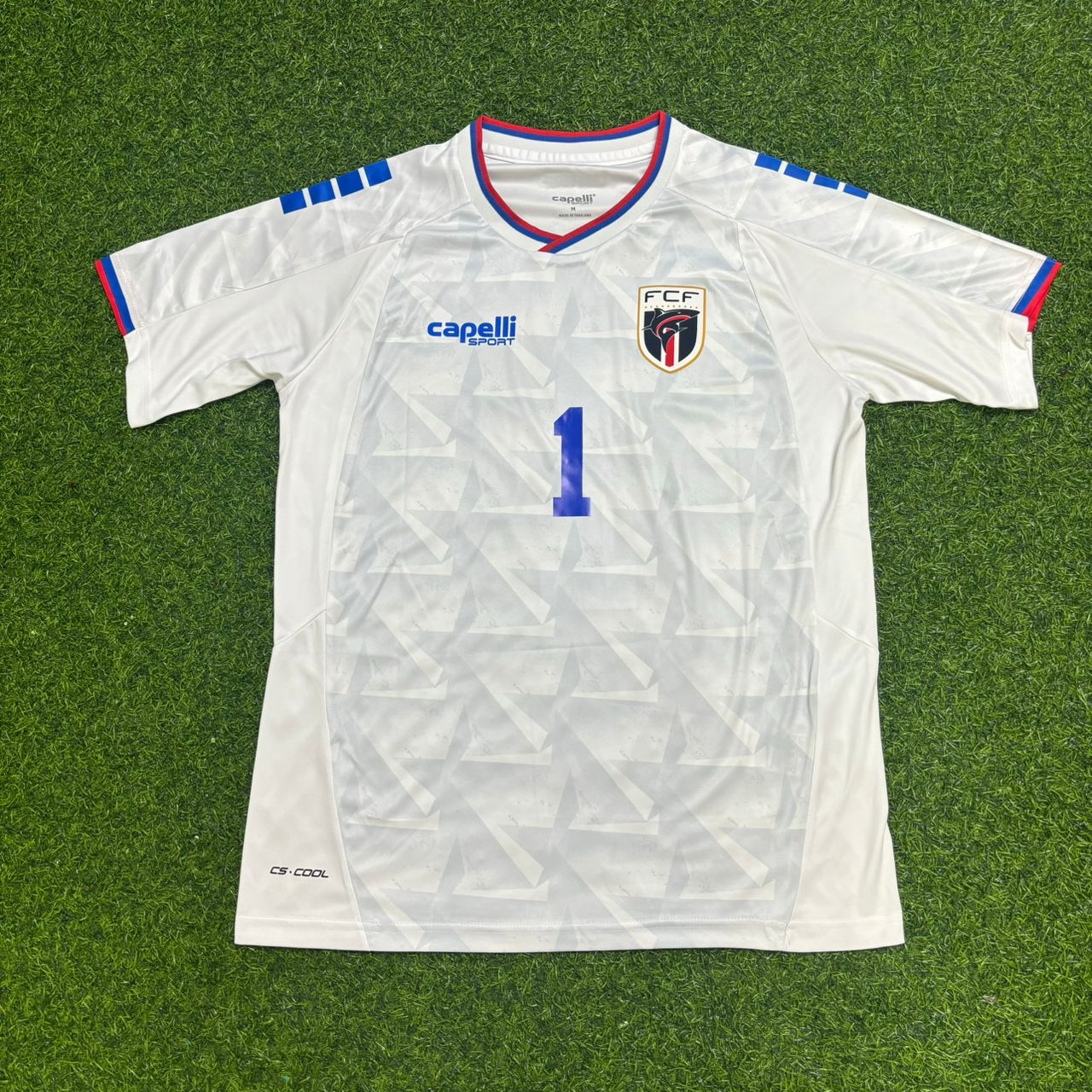 Vozinha #1 Cape Verde Goalkeeper World Cup 2026 Away Football Jersey Shirt Trikot Maillot