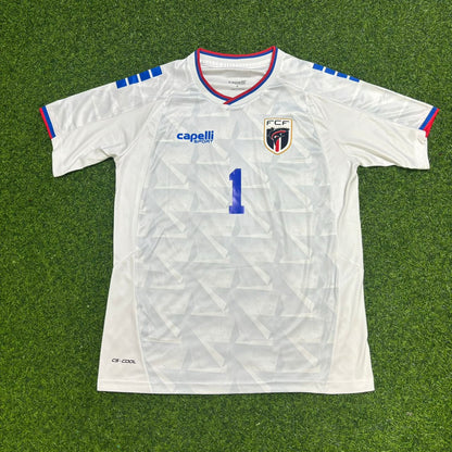 Vozinha #1 Cape Verde Goalkeeper World Cup 2026 Away Football Jersey Shirt Trikot Maillot