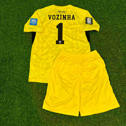 Cape Verde World Cup 2026 Vozinha Goalkeeper Kids Football Jersey