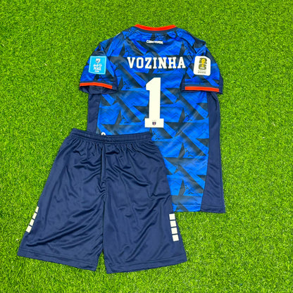 Cape Verde World Cup 2026 Vozinha Children Blue Football Jersey