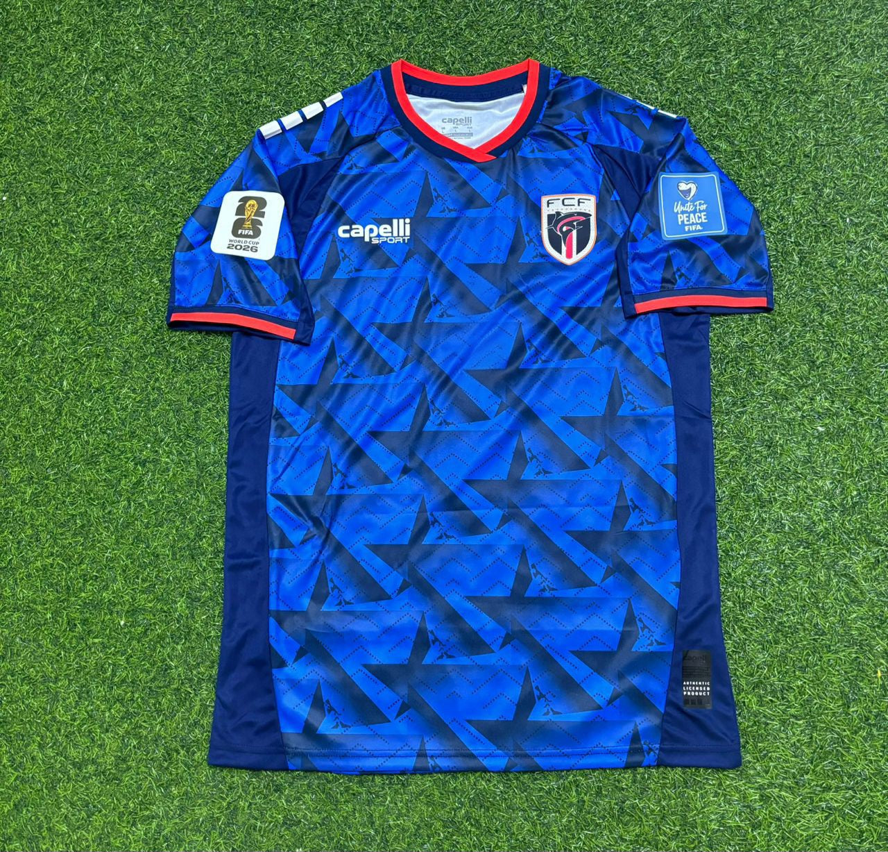 Logan Costa Cabral Cape Verde World Cup 2026 Home Football Jersey Shirt Trikot Maillot