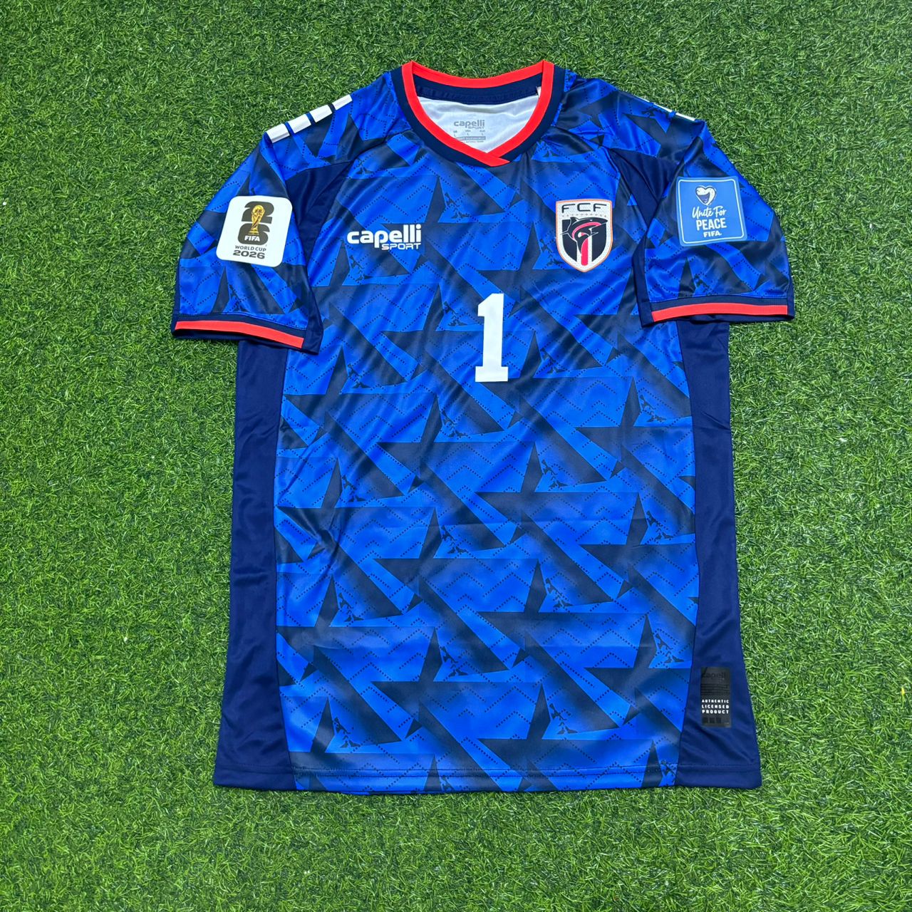 Vozinha Goalkeeper Cape Verde World Cup 2026 Home Football Jersey Shirt Trikot Maillot