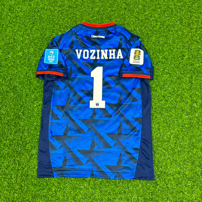 Cape Verde World Cup 2026 Vozinha Children Blue Football Jersey