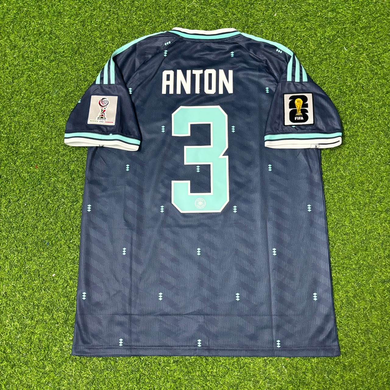 Germany World Cup 2026 Waldemar Anton Away Blue Football Jersey