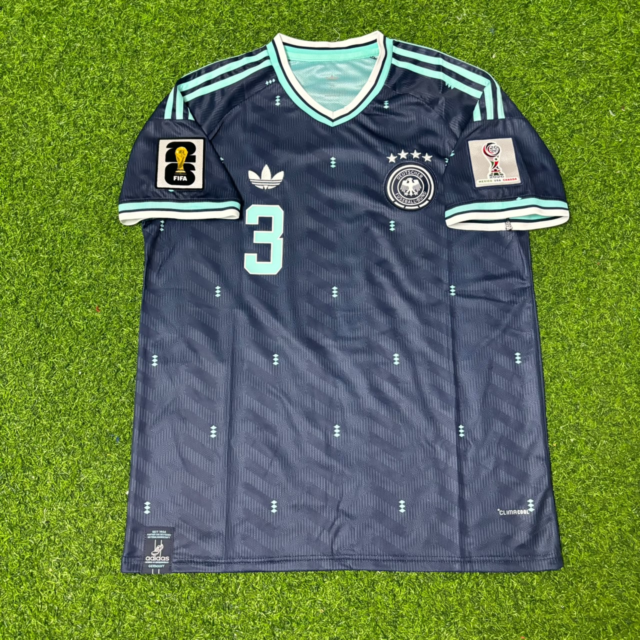 Germany World Cup 2026 Waldemar Anton Away Blue Football Jersey
