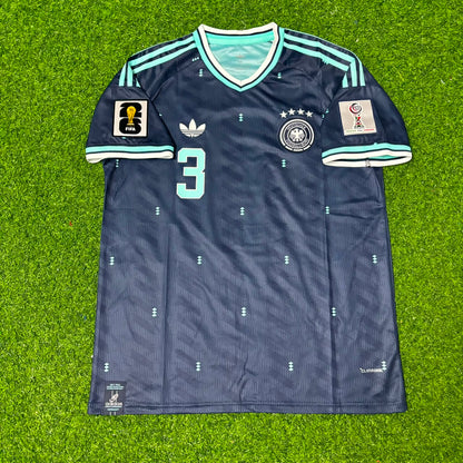 Germany World Cup 2026 Waldemar Anton Away Blue Football Jersey