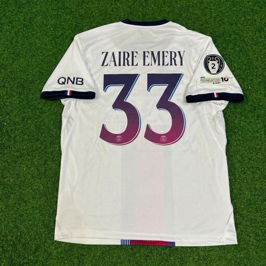 Warren-Zaire Emery White Football Jersey