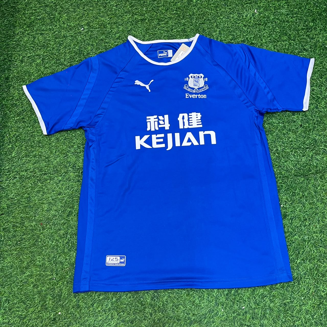 Wayne Rooney #18 Everton Fc Blue Retro Football Jersey Kit