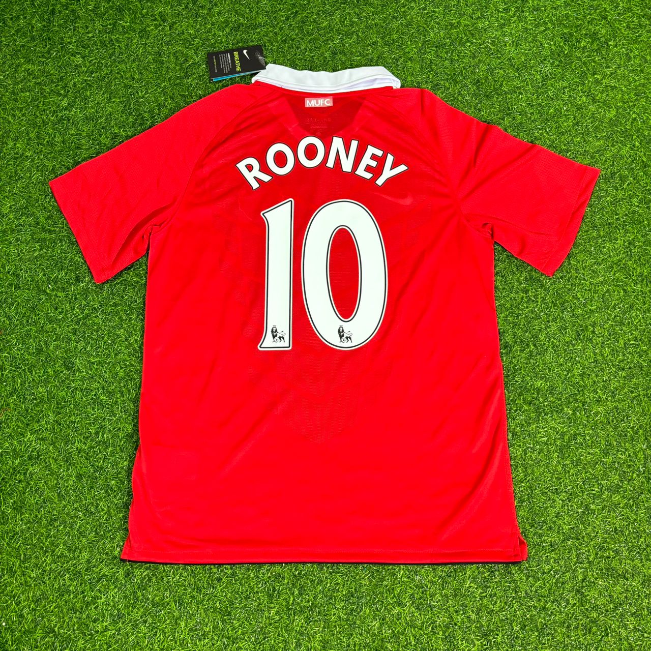 Wayne Rooney Manchester United 2010/2011 Retro Home Football Jersey Kit