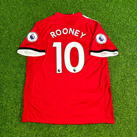 Wayne Rooney Manchester United 2017 Final Season Football Jersey Kit
