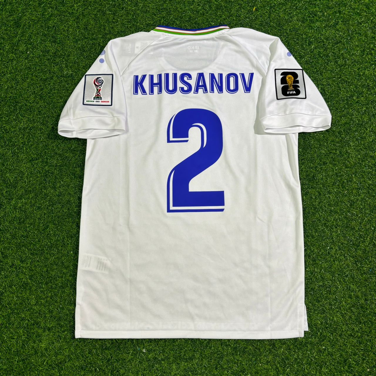 Abdukodir Khusanov Usbekistan Fußballtrikot Weltmeisterschaft 2026