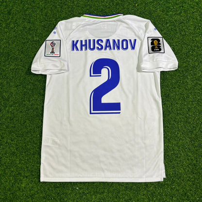 Abdukodir Khusanov Usbekistan Fußballtrikot Weltmeisterschaft 2026