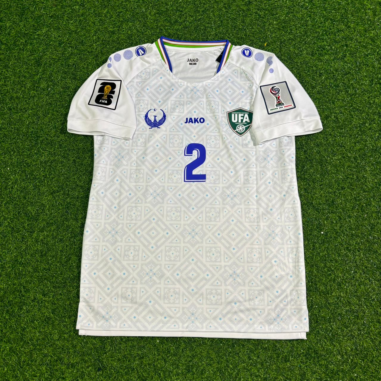 Abdukodir Khusanov Usbekistan Fußballtrikot Weltmeisterschaft 2026