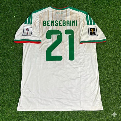 Algeria National Team World Cup 2026 Ramy Bensebaini White Football Soccer Kit Jersey