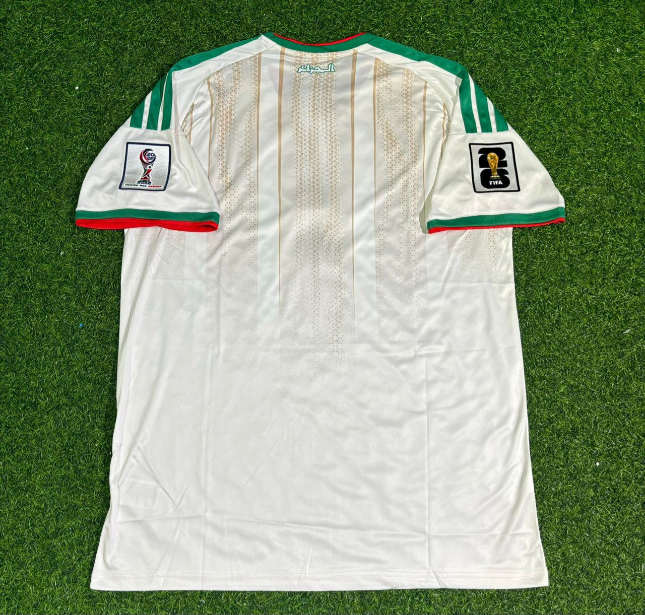 Algeria National Team World Cup 2026 White Football Soccer Kit Jersey