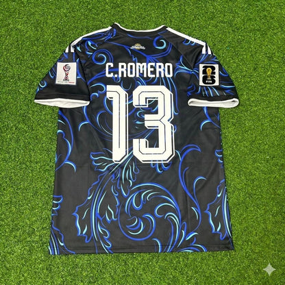 Argentina National Team World Cup 2026 Cristian Romero Football Soccer Kit Jersey
