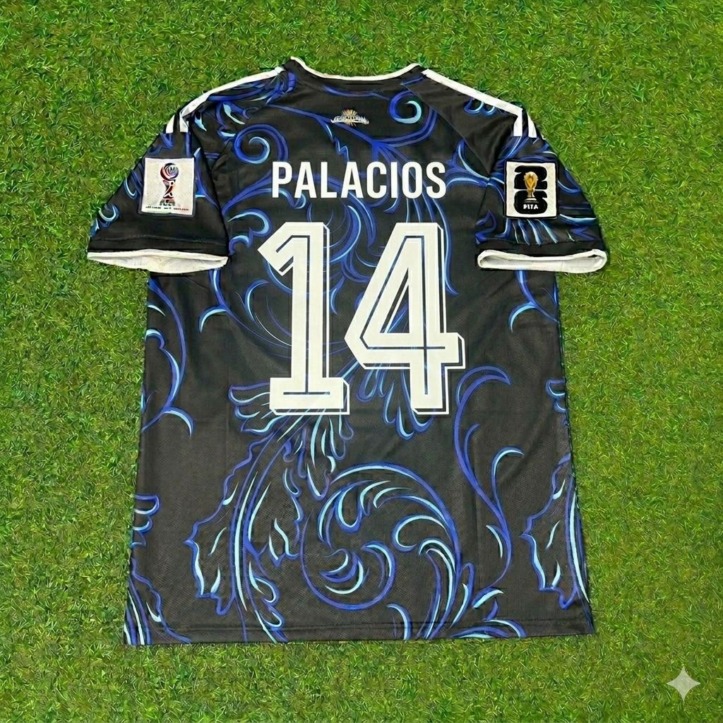 Argentina National Team World Cup 2026 Exequiel Palacios Football Soccer Kit Jersey