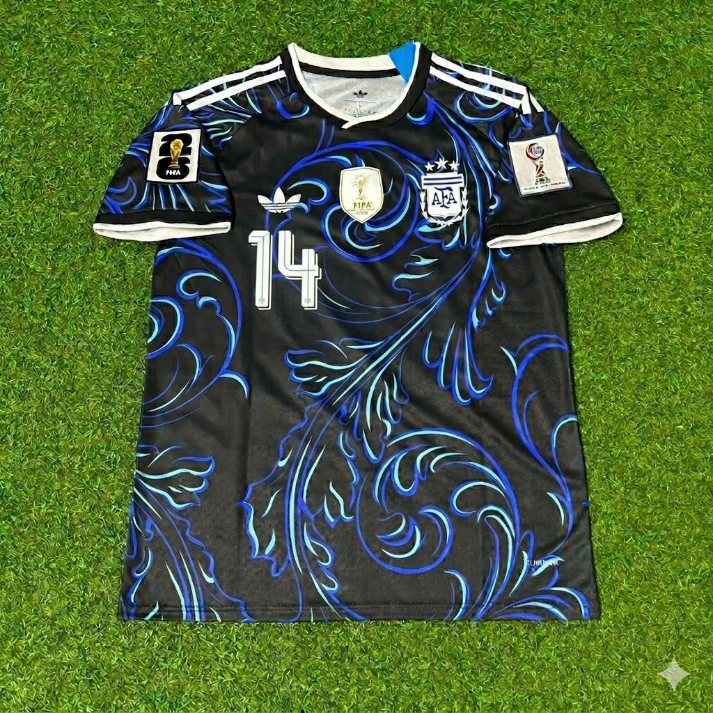 Argentina National Team World Cup 2026 Exequiel Palacios Football Soccer Kit Jersey