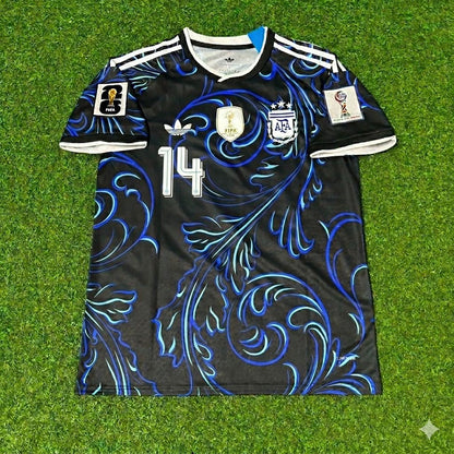 Argentina National Team World Cup 2026 Exequiel Palacios Football Soccer Kit Jersey