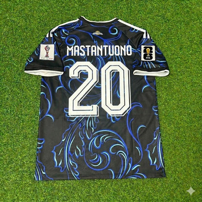 Argentina National Team World Cup 2026 Franco Mastantuono Football Soccer Kit Jersey