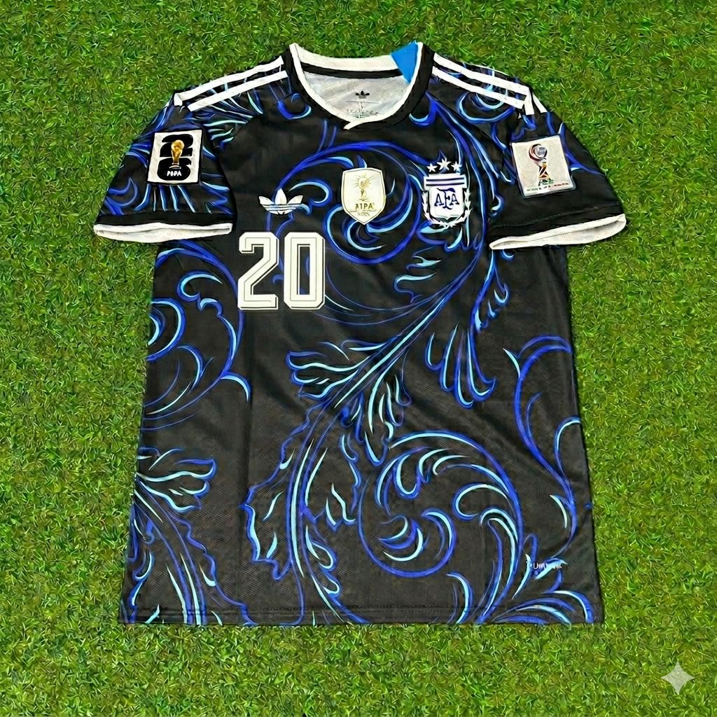 Argentina National Team World Cup 2026 Franco Mastantuono Football Soccer Kit Jersey