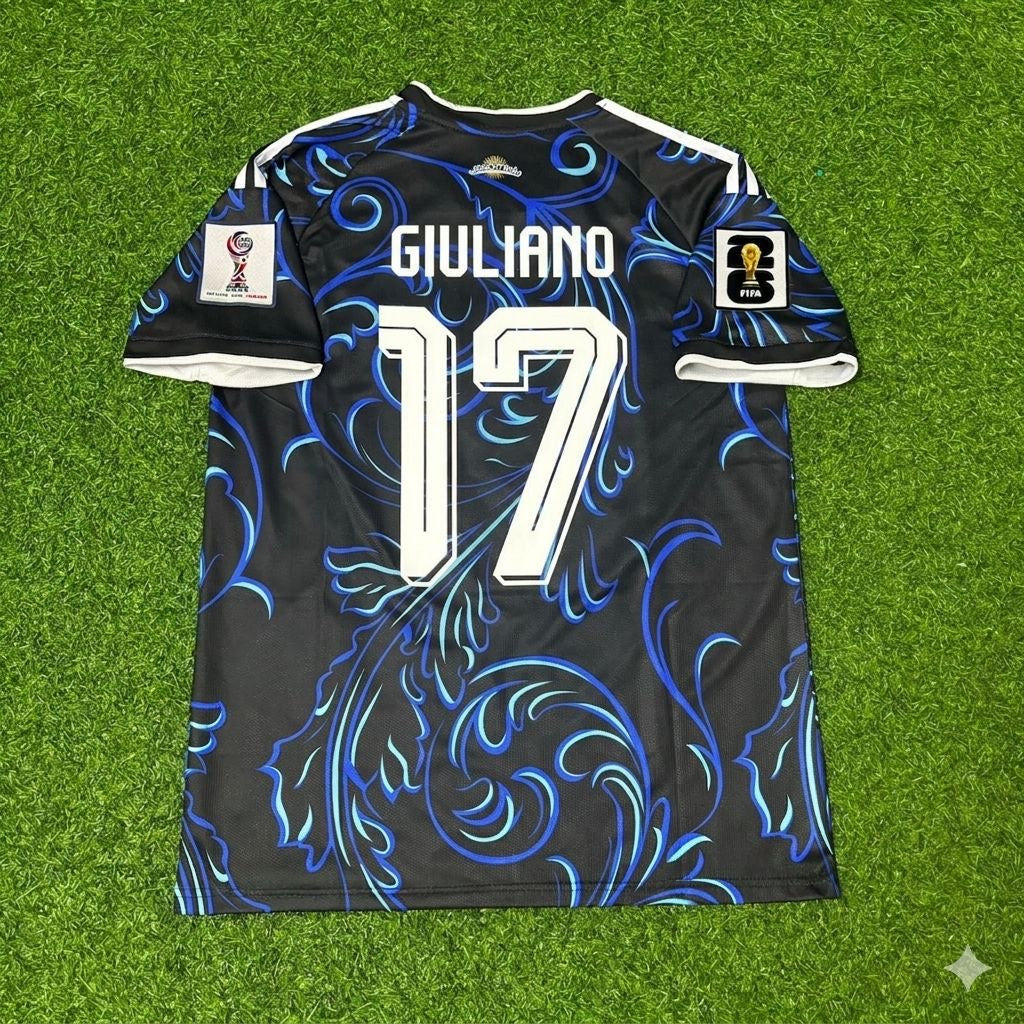 Argentina National Team World Cup 2026 Giuliano Simeone Football Soccer Kit Jersey