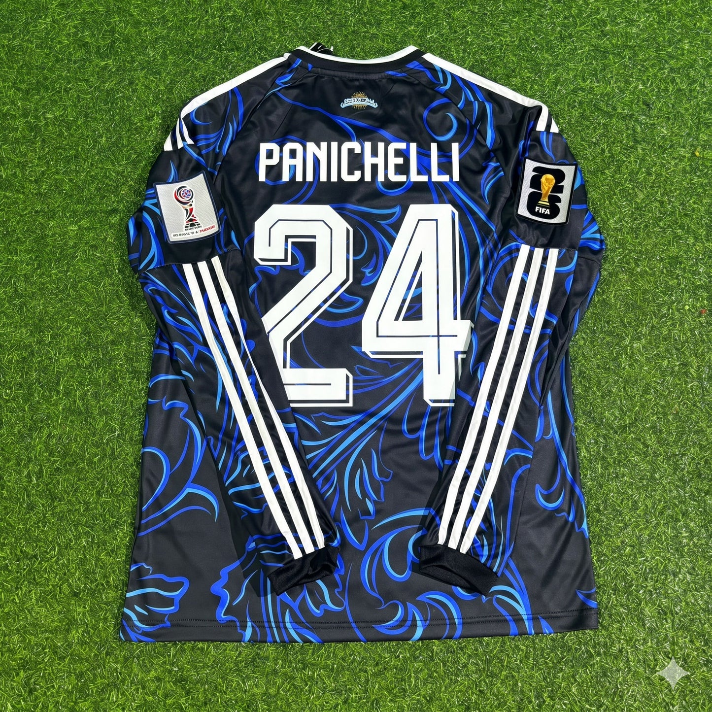 Argentina National Team World Cup 2026 Joaquin Panichelli Long Sleeve Football Soccer Kit Jersey