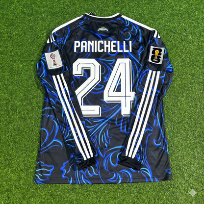 Argentina National Team World Cup 2026 Joaquin Panichelli Long Sleeve Football Soccer Kit Jersey