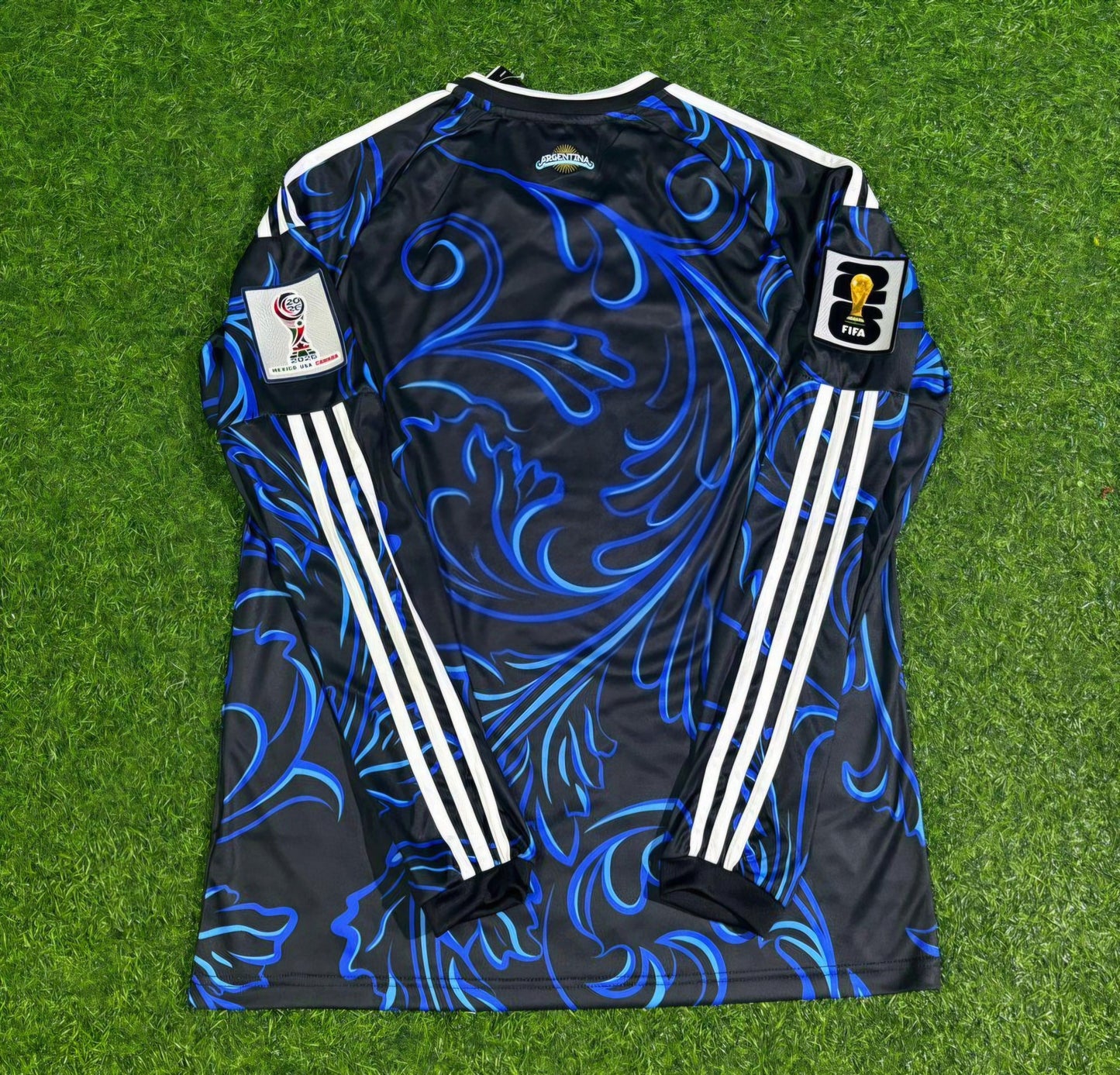 Argentina National Team World Cup 2026 Long Sleeve Football Soccer Kit Jersey