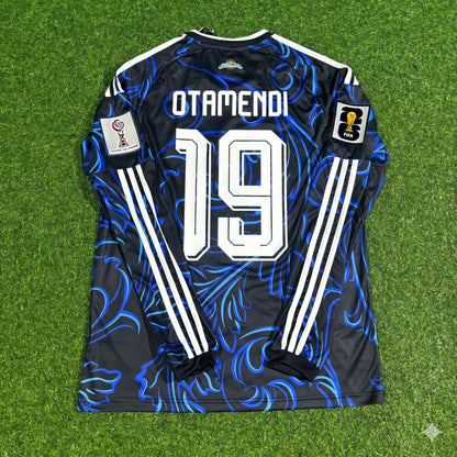 Argentinische Nationalmannschaft WM 2026 Nicolas Otamendi Langarm Fußballtrikot