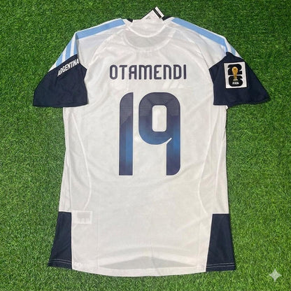 Argentina National Team World Cup 2026 Nicolas Otamendi Player Version White Football Soccer Kit Jersey