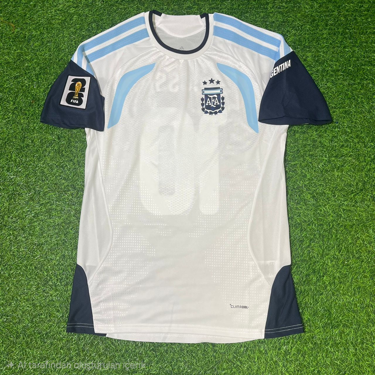 Argentina National Team World Cup 2026 Paulo Dybala Player Version White Football Soccer Kit Jersey