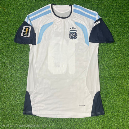 Argentina National Team World Cup 2026 Nicolas Otamendi Player Version White Football Soccer Kit Jersey