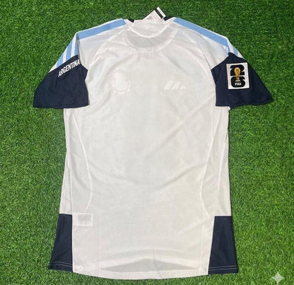 Argentina National Team World Cup 2026 Player Version White Football Soccer Kit Jersey