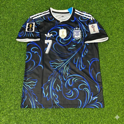 Argentina National Team World Cup 2026 Rodrigo de Paul Football Soccer Kit Jersey
