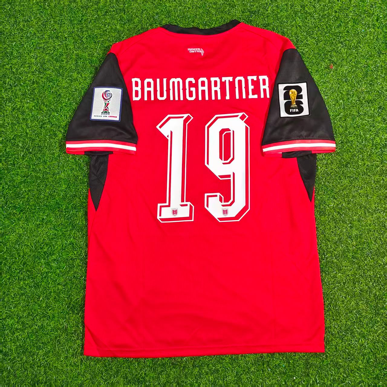 Austria National Team World Cup 2026 Christoph Baumgartner Football Soccer Kit Jersey