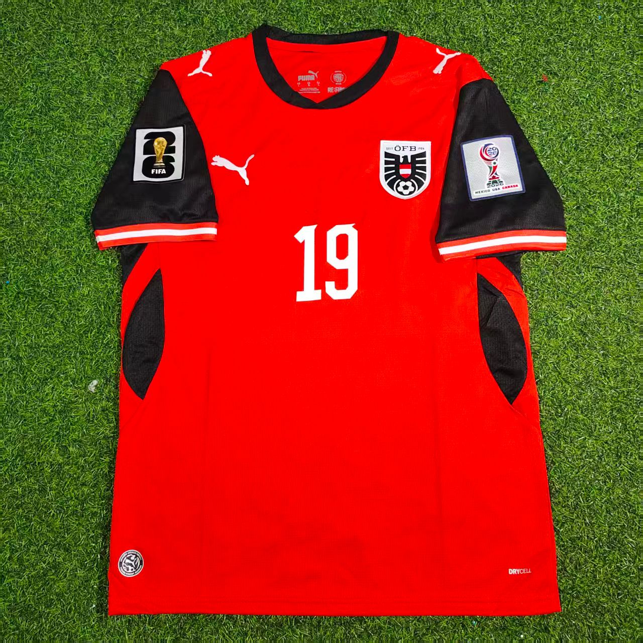 Austria National Team World Cup 2026 Christoph Baumgartner Football Soccer Kit Jersey