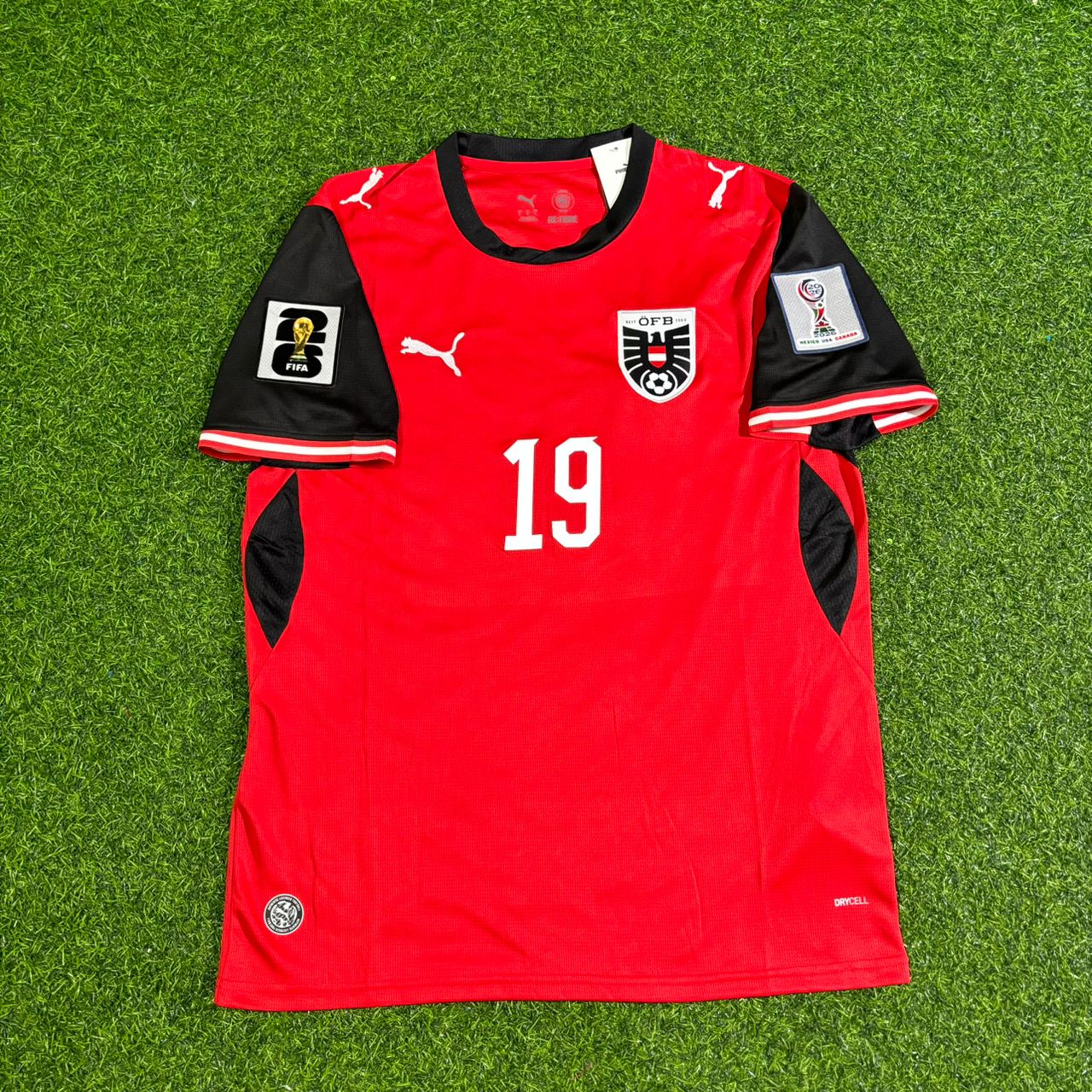 Austria National Team World Cup 2026 Christoph Baumgartner Football Soccer Kit Jersey
